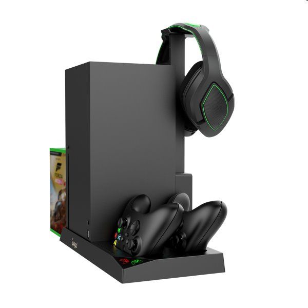 Dokovací stanice iPega XBS013 pro Xbox Series X, Wireless controller a headset Dokovací stanice iPega XBS013 pro Xbox Series X, Wireless controller a headset