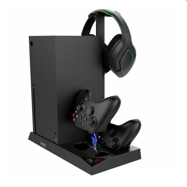 Dokovací stanice iPega XBS013 pro Xbox Series X, Wireless controller a headset Dokovací stanice iPega XBS013 pro Xbox Series X, Wireless controller a headset