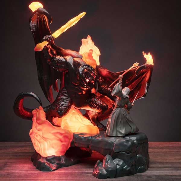 Lampa The Balrog Vs Gandalf (Lord of The Rings) Lampa The Balrog Vs Gandalf (Lord of The Rings)