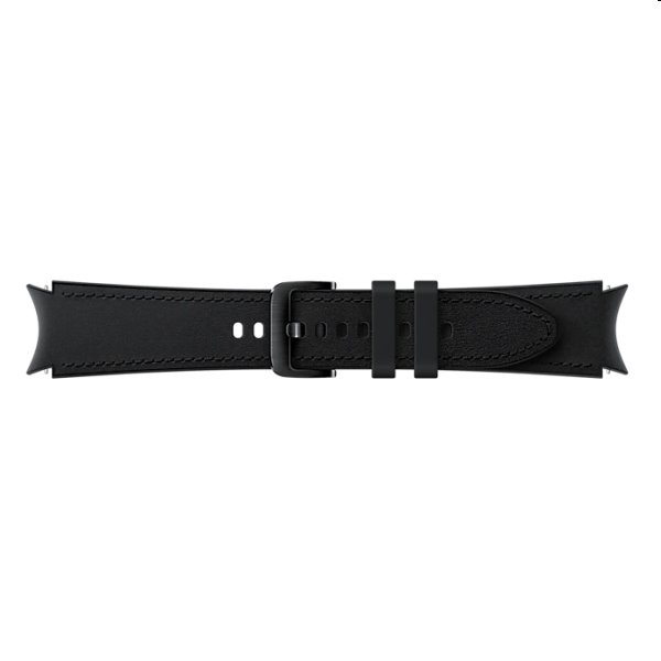 Náhradní hybridní kožený řemínek pro Samsung Galaxy Watch4 (velikost M/L), black Náhradní hybridní kožený řemínek pro Samsung Galaxy Watch4 (velikost M/L), black