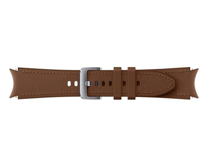 Náhradní hybridní kožený řemínek pro Samsung Galaxy Watch4 (velikost M/L), camel Náhradní hybridní kožený řemínek pro Samsung Galaxy Watch4 (velikost M/L), camel