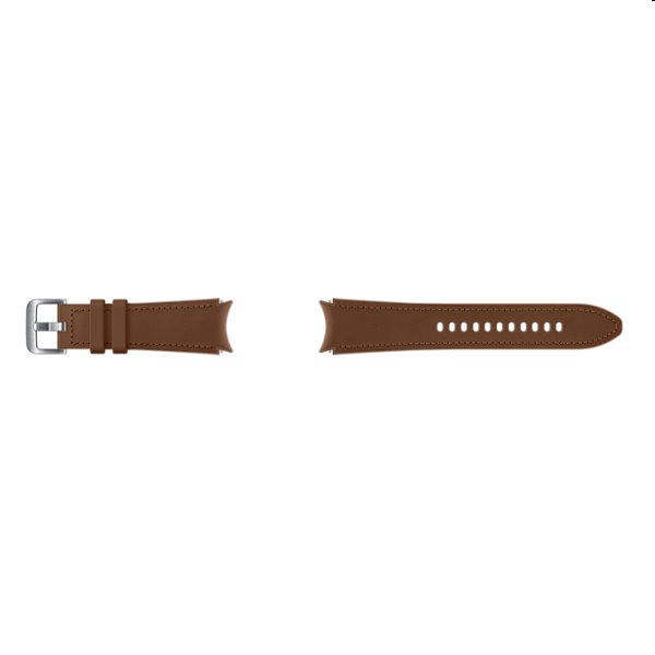 Náhradní hybridní kožený řemínek pro Samsung Galaxy Watch4 (velikost M/L), camel Náhradní hybridní kožený řemínek pro Samsung Galaxy Watch4 (velikost M/L), camel