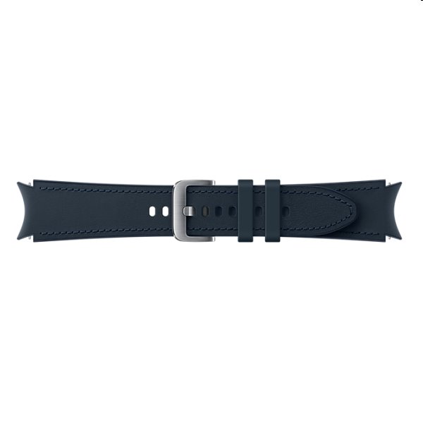 Náhradní hybridní kožený řemínek pro Samsung Galaxy Watch4 (velikost M/L), navy Náhradní hybridní kožený řemínek pro Samsung Galaxy Watch4 (velikost M/L), navy