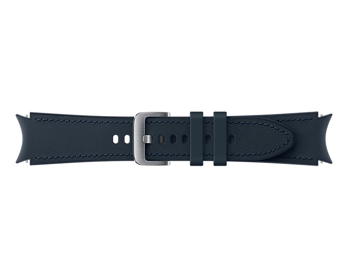 Náhradní hybridní kožený řemínek pro Samsung Galaxy Watch4 (velikost M/L), navy