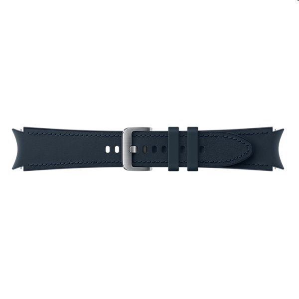 Náhradní hybridní kožený řemínek pro Samsung Galaxy Watch4 (velikost S/M), navy Náhradní hybridní kožený řemínek pro Samsung Galaxy Watch4 (velikost S/M), navy