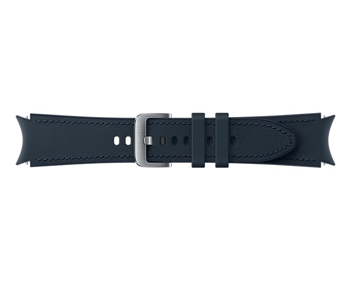 Náhradní hybridní kožený řemínek pro Samsung Galaxy Watch4 (velikost S/M), navy