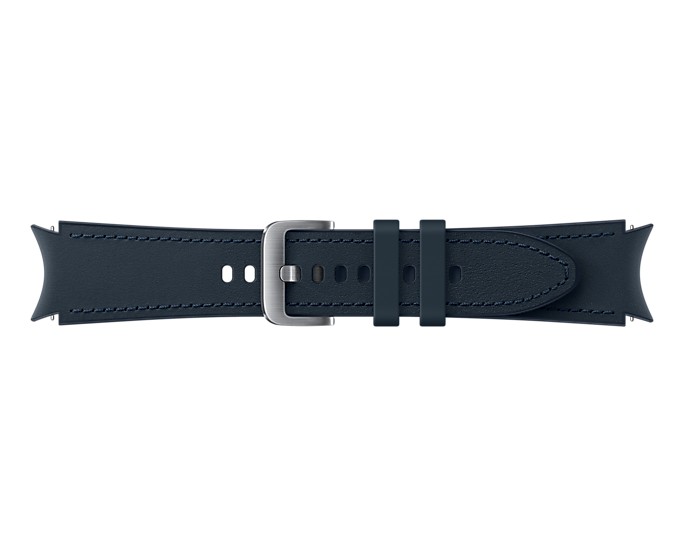 Náhradní hybridní kožený řemínek pro Samsung Galaxy Watch4 (velikost S/M), navy Náhradní hybridní kožený řemínek pro Samsung Galaxy Watch4 (velikost S/M), navy