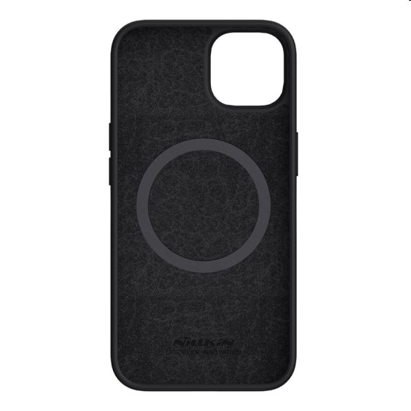 Nillkin CamShield Silky Magnetic zadní silikonový kryt pro iPhone 13, černé Nillkin CamShield Silky Magnetic zadní silikonový kryt pro iPhone 13, černé