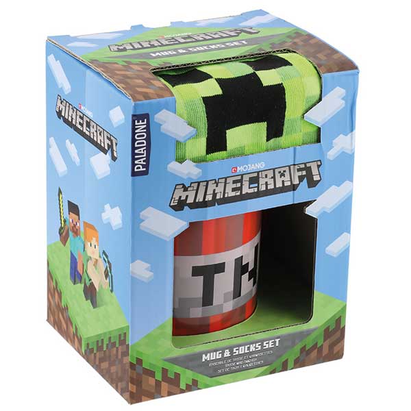 Set Hrnek a Ponožky (Minecraft) Set Hrnek a Ponožky (Minecraft)