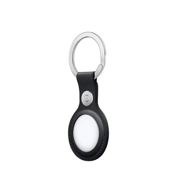 Apple AirTag Leather Key Ring, midnight