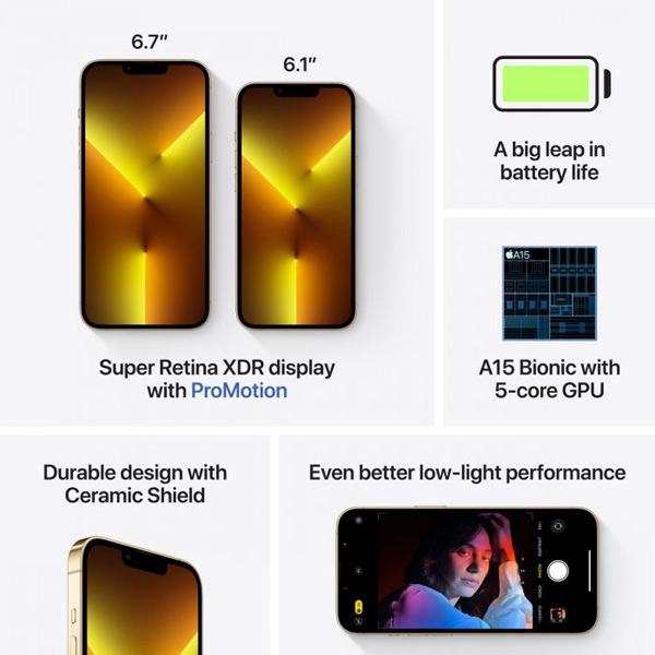 Apple iPhone 13 Pro Max 512GB, gold