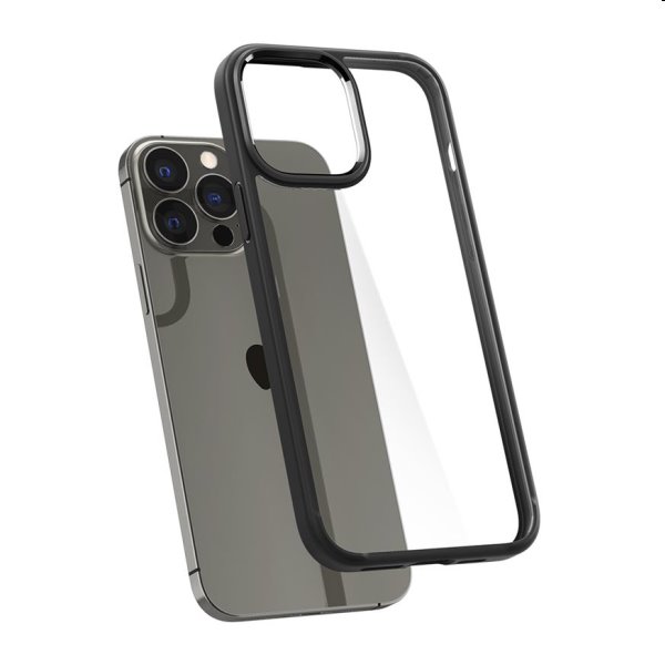 Pouzdro Spigen Crystal Hybrid pro Apple iPhone 13 Pro, černé Pouzdro Spigen Crystal Hybrid pro Apple iPhone 13 Pro, černé