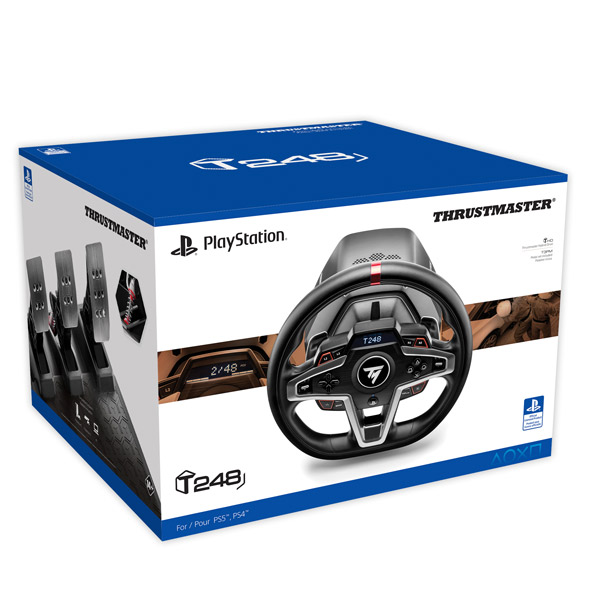 Thrustmaster T248 sada volantu a pedálů pro PS5/PS4/PC