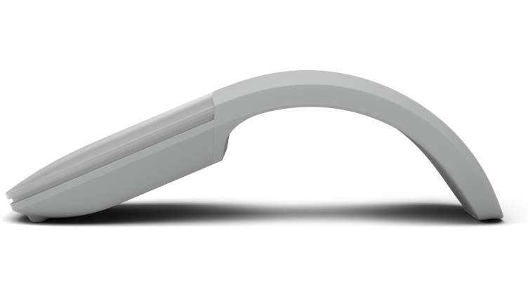 Bezdrátová myš Microsoft Surface Arc Mouse, šedá