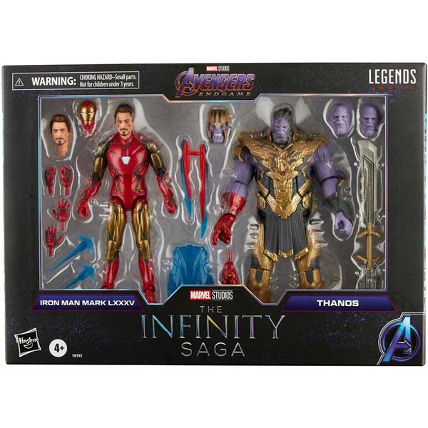 Figúrky Legends Series Iron Man Mark 85 vs Thanos (Marvel)