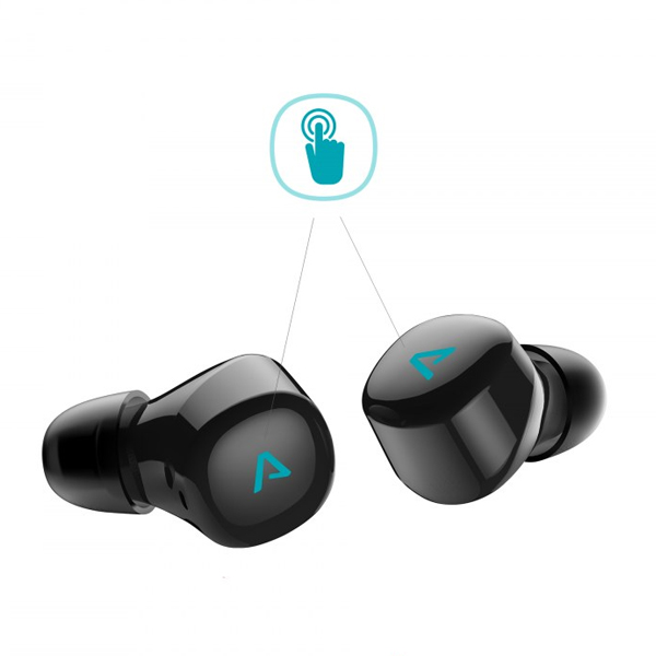 LAMAX Dots2 Touch bezdrátová sluchátka, černé