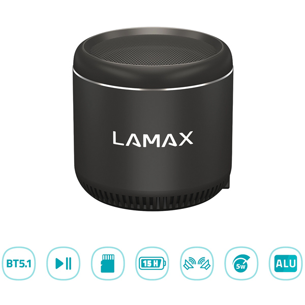 LAMAX Sphere2 Mini přenosný reproduktor LAMAX Sphere2 Mini přenosný reproduktor