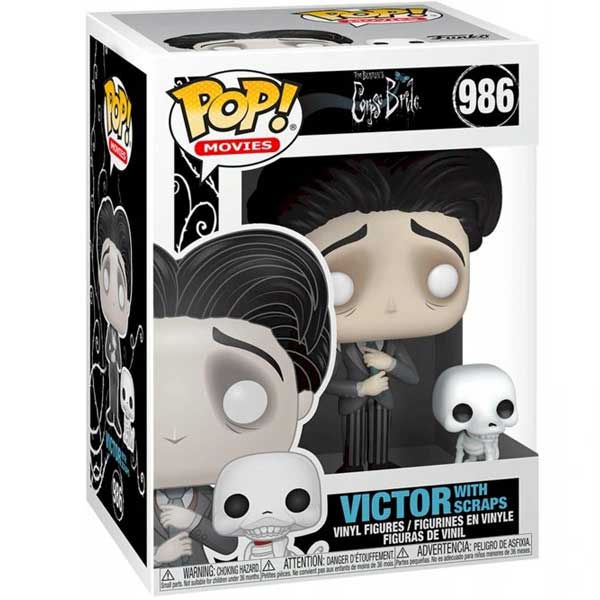 POP! Movies: Corpse Bride Victor with Scraps