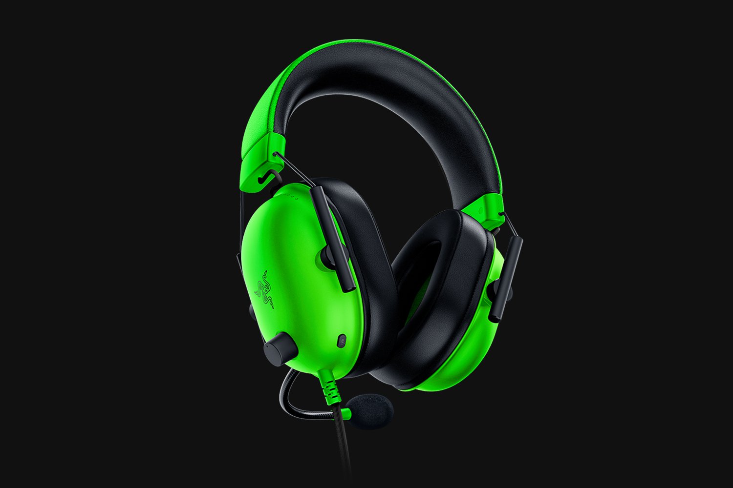 Herní headset Razer Blackshark V2 X, zelený