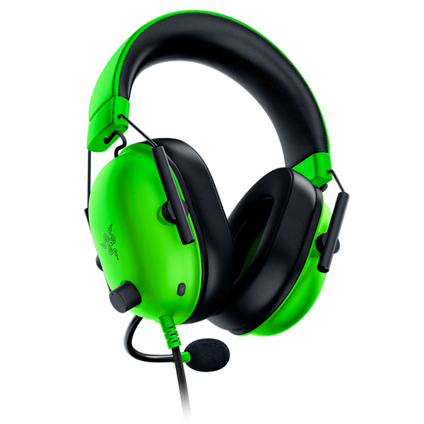 Herní headset Razer Blackshark V2 X, zelený