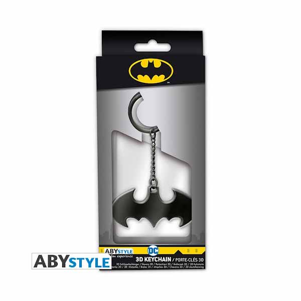 Klíčenka Batarang Metal 3D Keychain (DC)