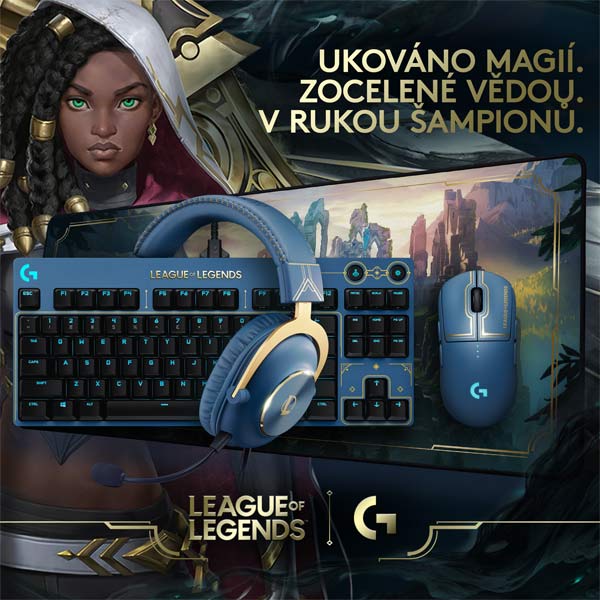 Logitech XL Gaming Mouse Pad G840 (League of Legends Edition) Logitech XL Gaming Mouse Pad G840 (League of Legends Edition)