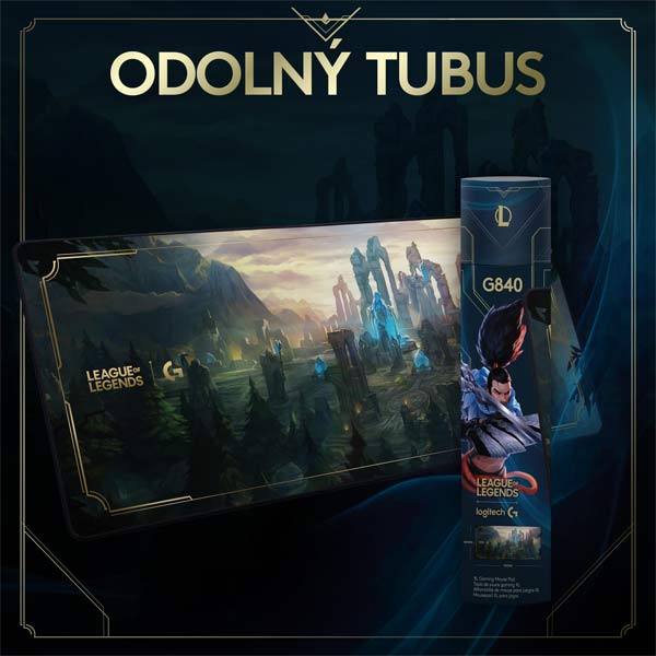 Logitech XL Gaming Mouse Pad G840 (League of Legends Edition) Logitech XL Gaming Mouse Pad G840 (League of Legends Edition)