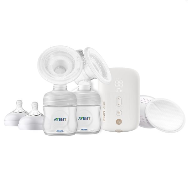 Philips Avent Duo SCF398 - Odsávačka mateřského mléka elektronická Premium DUO