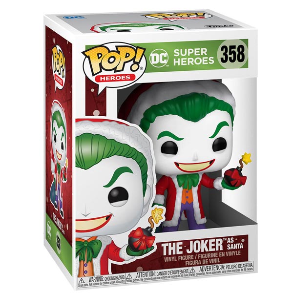 POP! Heros: The Joker As Santa (DC)