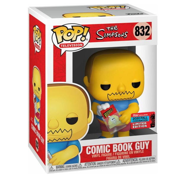 POP! TV: Comic Book Guy (The Simpsons) Limited Edition