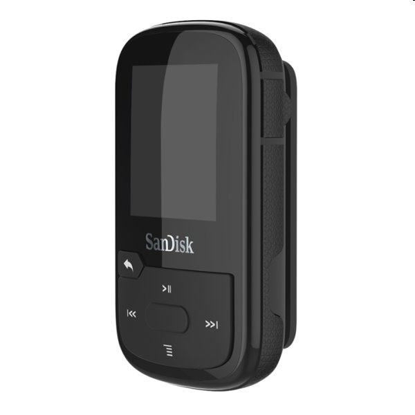 Přehrávač SanDisk MP3 Clip Sport Plus 32 GB, černý
