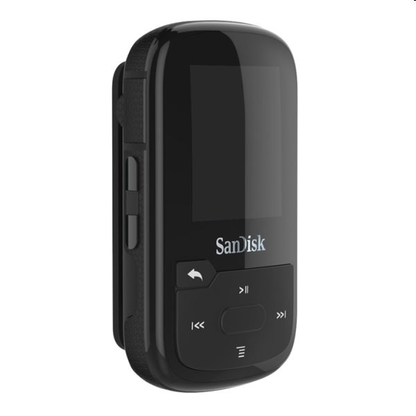 Přehrávač SanDisk MP3 Clip Sport Plus 32 GB, černý Přehrávač SanDisk MP3 Clip Sport Plus 32 GB, černý