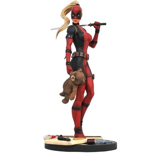 Socha Marvel Premier Lady Deadpool Statue 30 cm