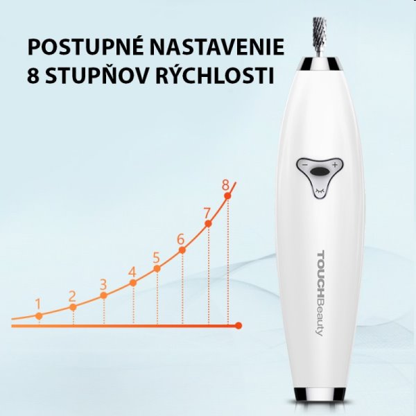 TOUCHBeauty 1039 Bruska na manikuru a pedikuru 6v1 TOUCHBeauty 1039 Bruska na manikuru a pedikuru 6v1