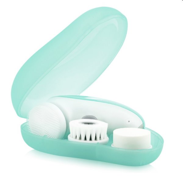 TOUCHBeauty 1387A čistící kartáček na pleť 3v1, zelený TOUCHBeauty 1387A čistící kartáček na pleť 3v1, zelený