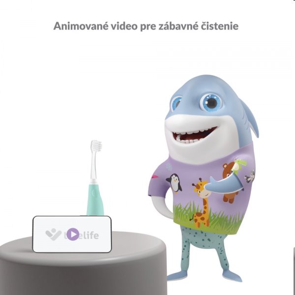 TrueLife SonicBrush Baby G Sonický zubní kartáček pro děti ve věku 3-6 let TrueLife SonicBrush Baby G Sonický zubní kartáček pro děti ve věku 3-6 let