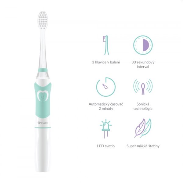 TrueLife SonicBrush Kid G Sonický zubní kartáček pro děti ve věku 5-9 let TrueLife SonicBrush Kid G Sonický zubní kartáček pro děti ve věku 5-9 let
