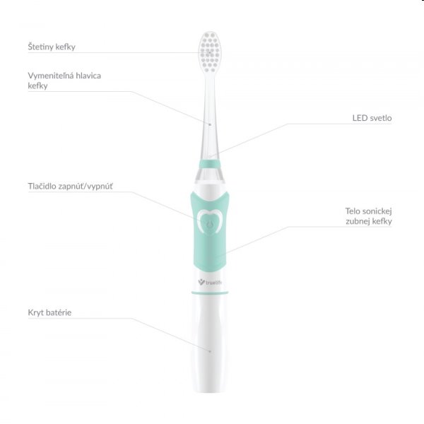 TrueLife SonicBrush Kid G Sonický zubní kartáček pro děti ve věku 5-9 let TrueLife SonicBrush Kid G Sonický zubní kartáček pro děti ve věku 5-9 let