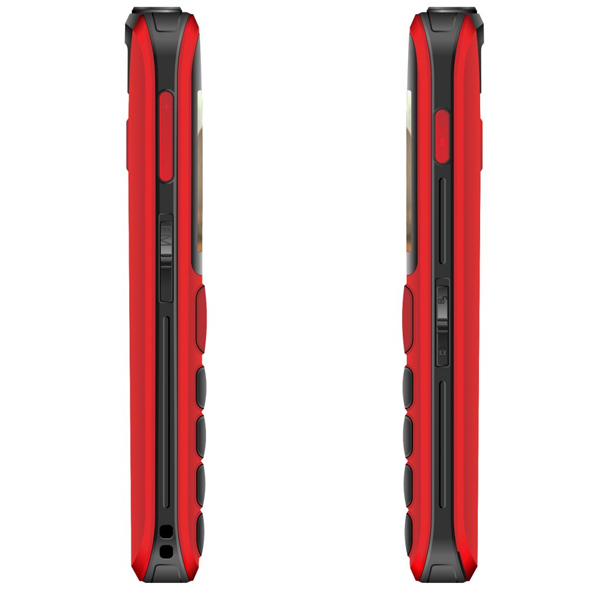 Evolveo EasyPhone EB, red + nabíjecí stojan Evolveo EasyPhone EB, red + nabíjecí stojan