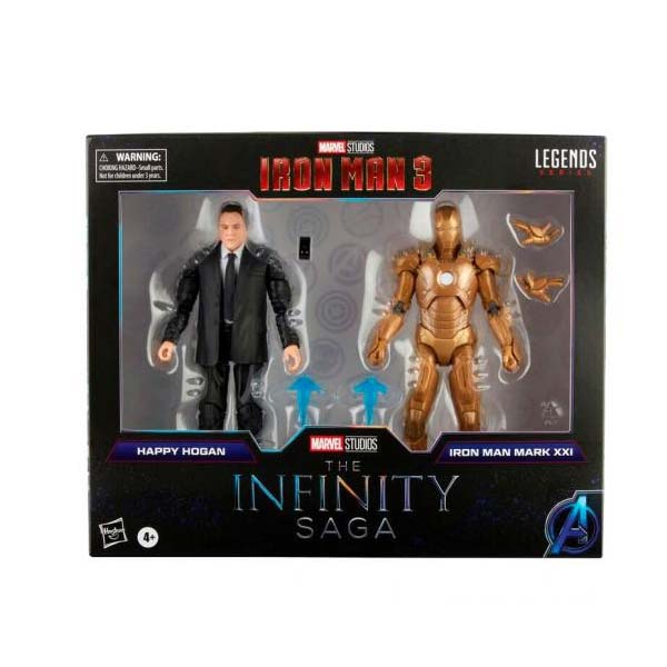 Figurky Legends Series Happy Hogan and Iron Man Mark 21 (Marvel) Figurky Legends Series Happy Hogan and Iron Man Mark 21 (Marvel)