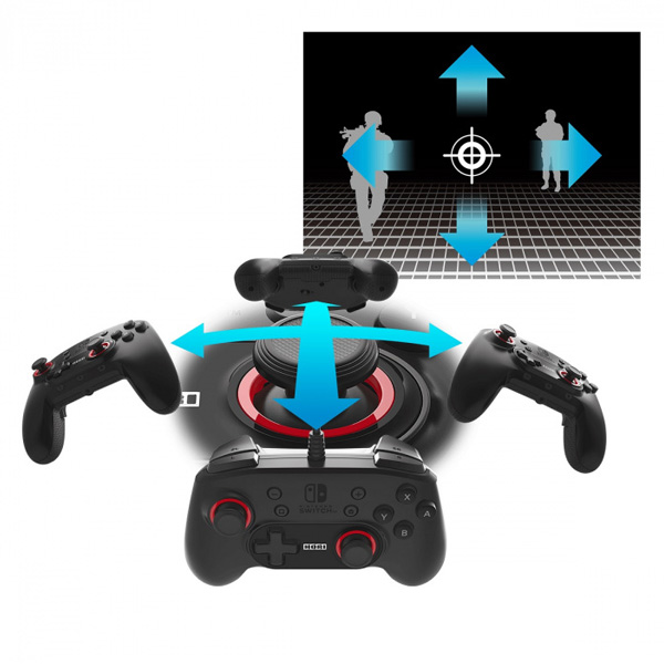 HORIPAD+ Nintendo Switch Wired Controller, kabelový ovladač HORIPAD+ Nintendo Switch Wired Controller, kabelový ovladač