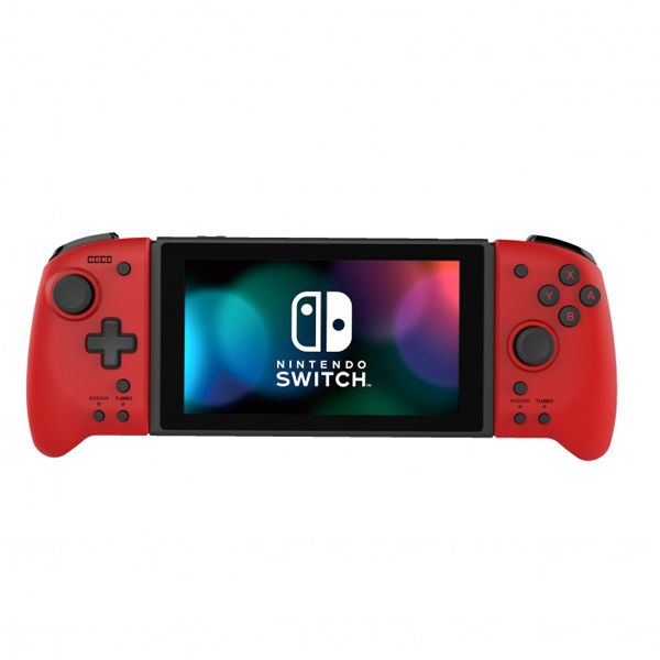 HORI Split Pad Pro ovladač pro konzole Nintendo Switch, vulkanická červená