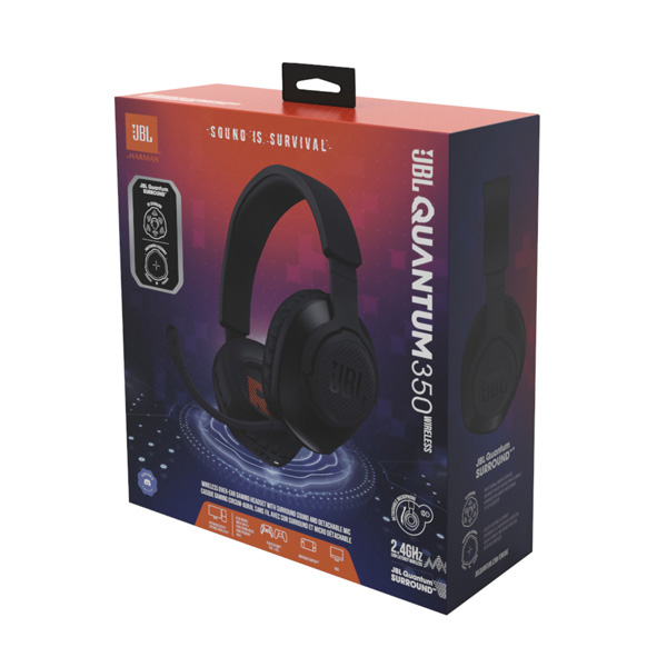 JBL Quantum 350 Wireless, bezdrátová herní sluchátka JBL Quantum 350 Wireless, bezdrátová herní sluchátka
