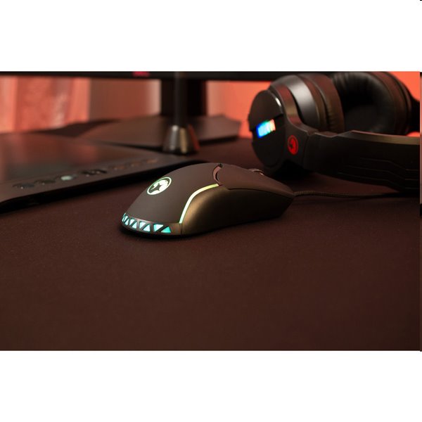 Marvo Myš M359, 3200DPI, optika, 7tl., drátová USB, černá, herní Marvo Myš M359, 3200DPI, optika, 7tl., drátová USB, černá, herní