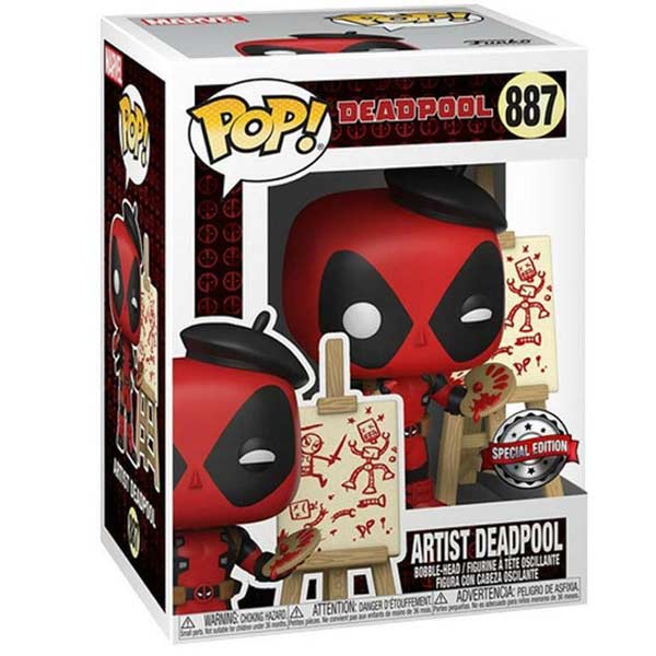 POP! Artist Deadpool (Marvel) Special Edition POP! Artist Deadpool (Marvel) Special Edition