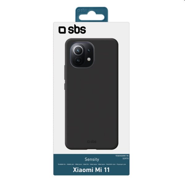 Pouzdro SBS Sensity pro Xiaomi Mi11, černé Pouzdro SBS Sensity pro Xiaomi Mi11, černé