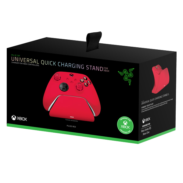 Razer Universal Quick Charging Stand for Xbox, pulse red