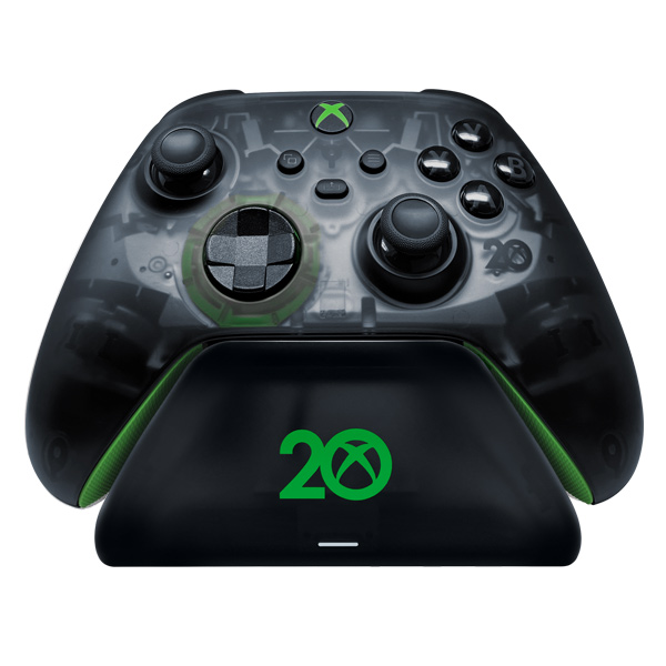 Razer Universal Quick Charging Stand for Xbox, Xbox 20th Anniversary (Limited Edition) Razer Universal Quick Charging Stand for Xbox, Xbox 20th Anniversary (Limited Edition)