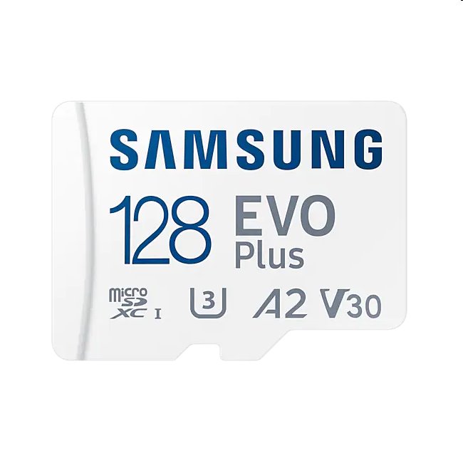Samsung EVO Plus Micro SDXC 128GB (2021) + SD adaptér Samsung EVO Plus Micro SDXC 128GB (2021) + SD adaptér