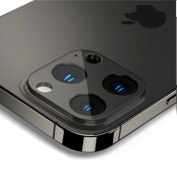 Spigen ochranné sklo pro fotoaparát pro iPhone 13 Pro/13 Pro Max, graphite